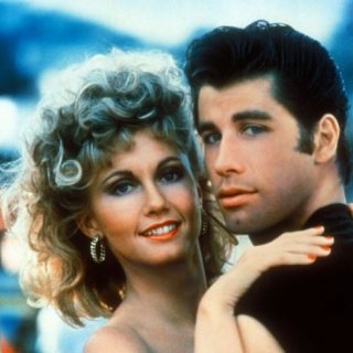 John Travolta and Olivia Newton-John