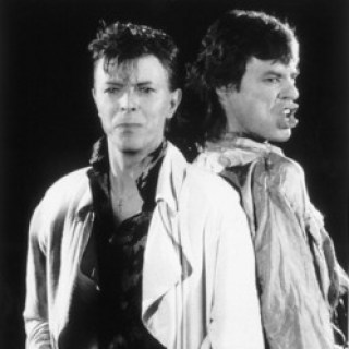 David Bowie And Mick Jagger