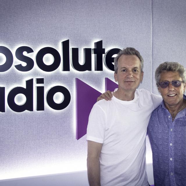 Frank Skinner with Roger Daltrey